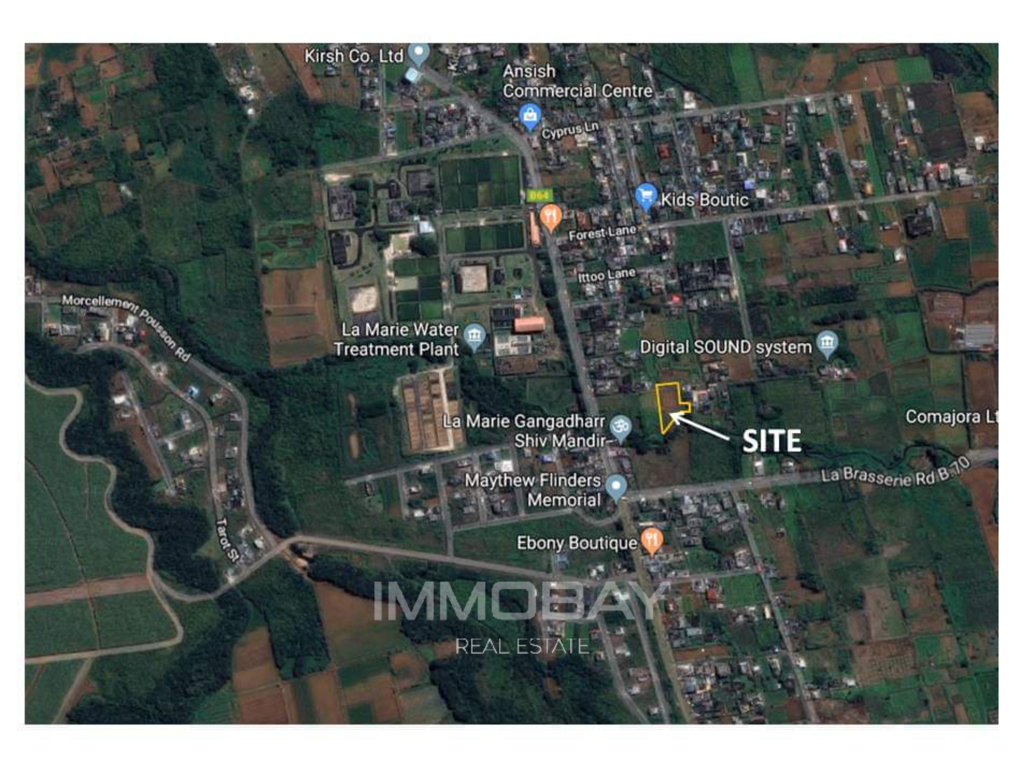 Terrain résidentiel de 970.8001 m² en vente à La Marie, centre, île Maurice – LexpressProperty.com | 314176 | Ref01