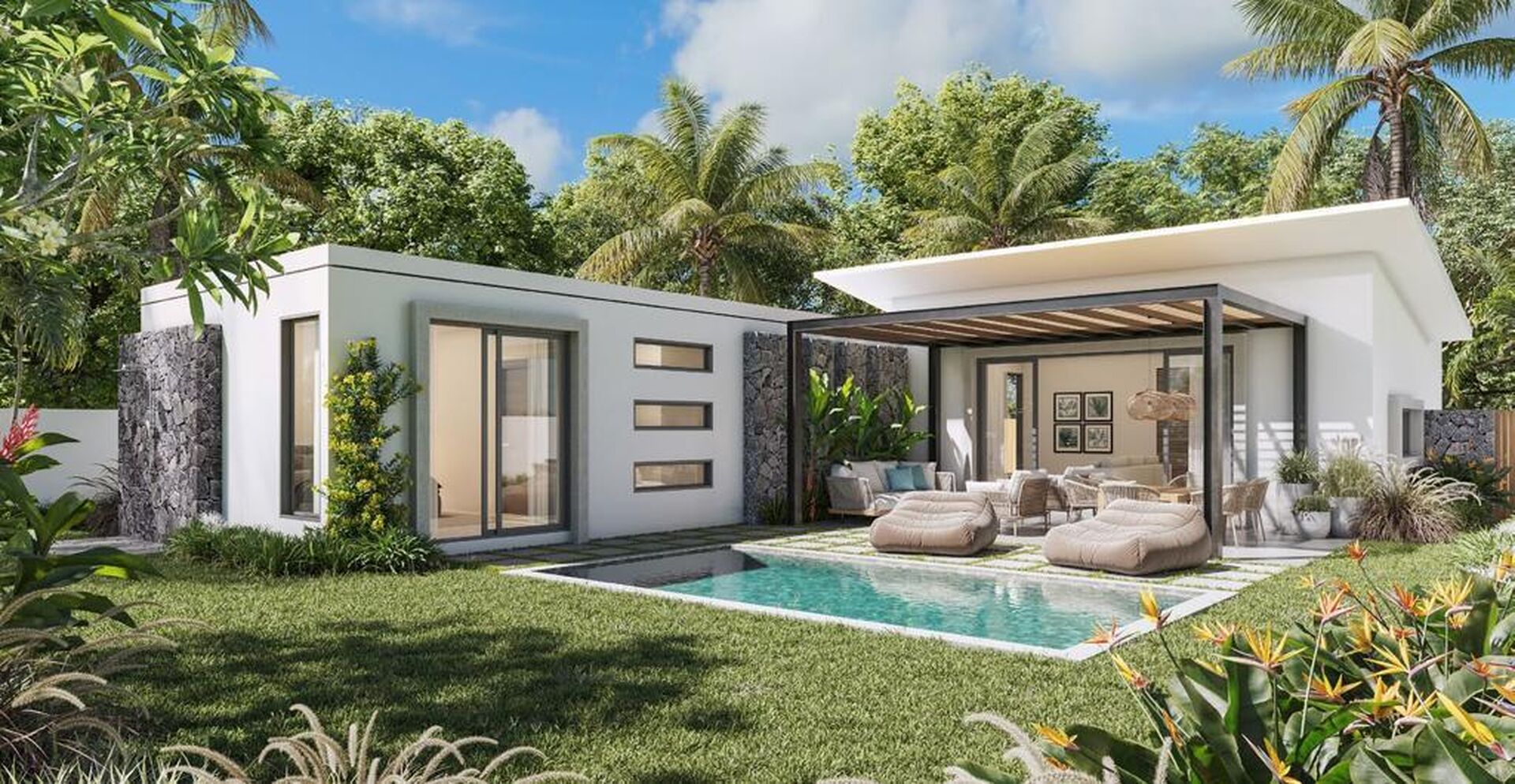 Maison / Villa 3 Chambre(s) en vente à Trou aux Biches, nord, île Maurice – LexpressProperty.com | 383514 | Ref01