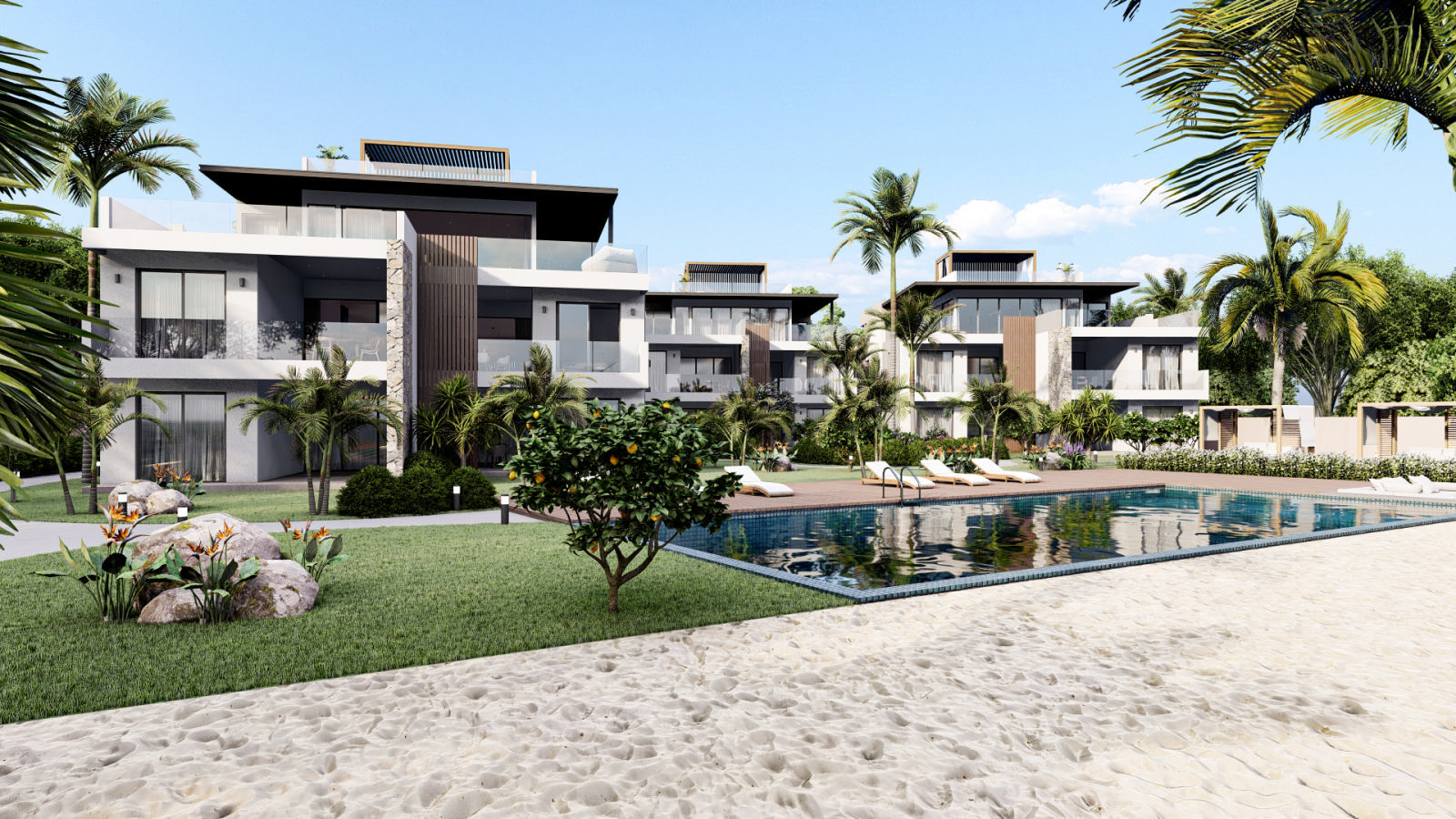 Apartment of 3 bedrooms for sale in Grand Bay, north, Mauritius – LexpressProperty.com | 336732 | Ref01