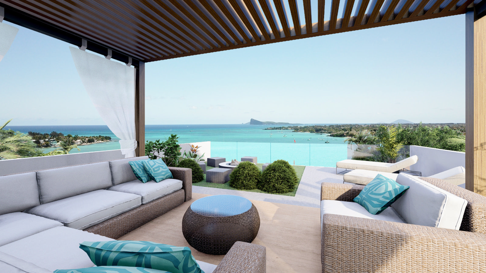 Penthouse of 3 bedrooms for sale in Grand Bay, north, Mauritius – LexpressProperty.com | 336729 | Ref01