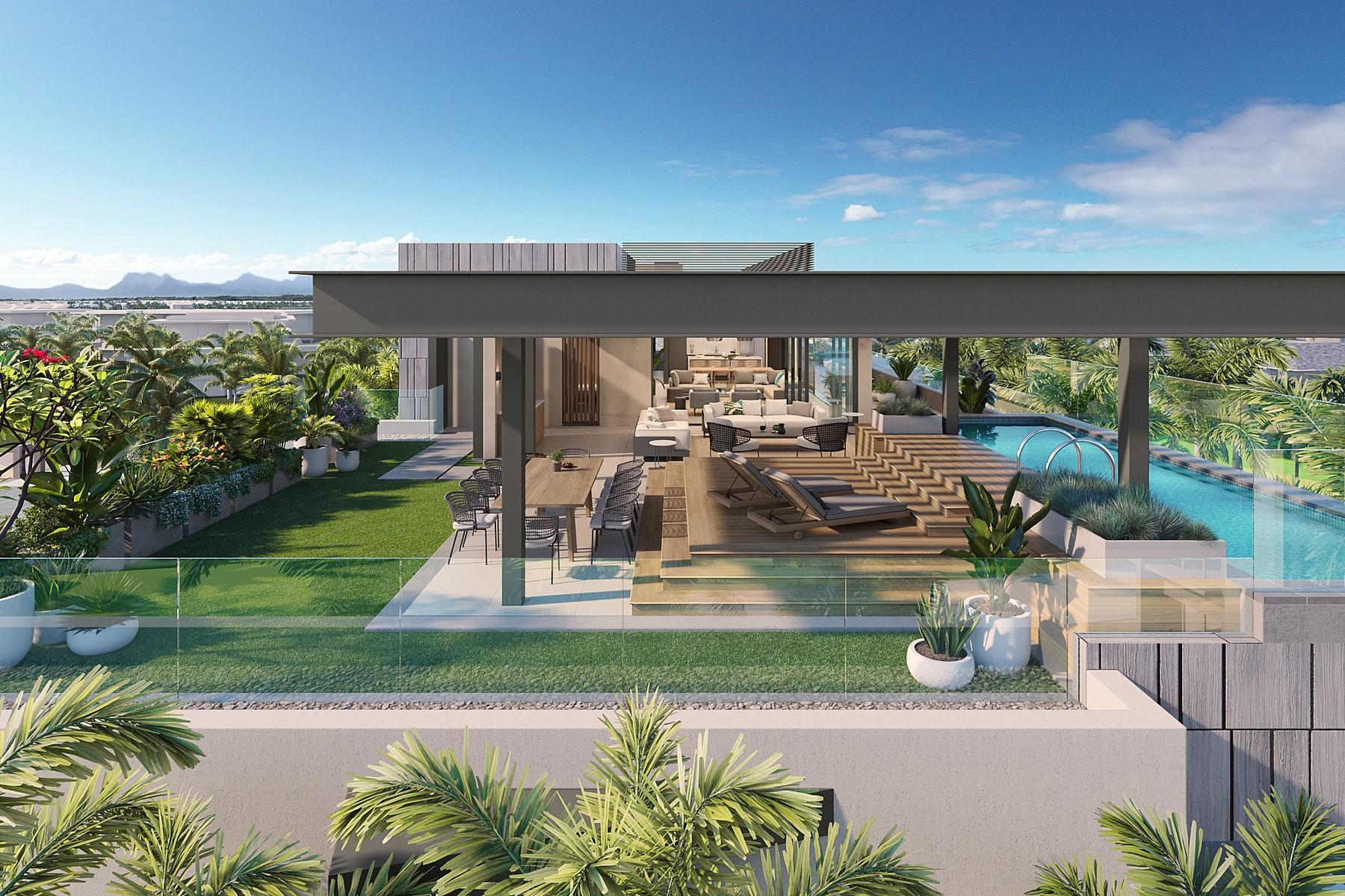Penthouse of 4 bedrooms for sale in Grand Bay, north, Mauritius – LexpressProperty.com | 330325 | Ref01