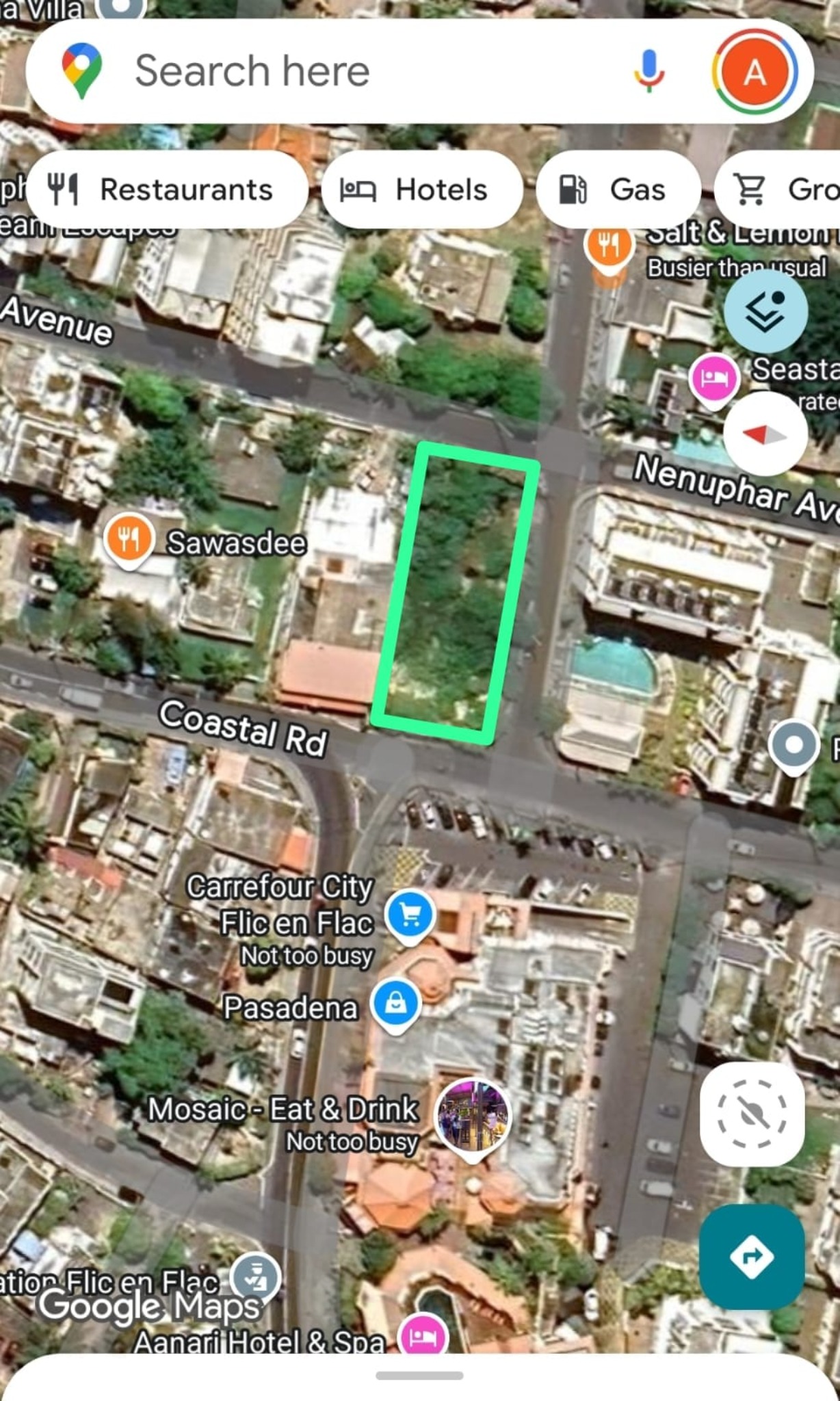 Residential land of 1017 m2 for sale in Flic en Flac, west, Mauritius – LexpressProperty.com | 749913 | Ref01
