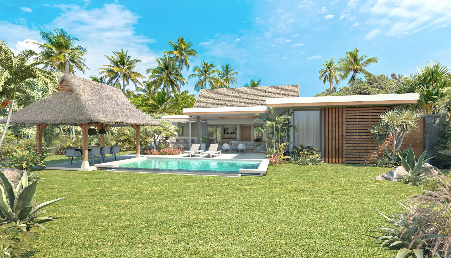 Maison / Villa 3 Chambre(s) en vente à Pointe d'Esny, sud, île Maurice – LexpressProperty.com | 753069 | Ref01