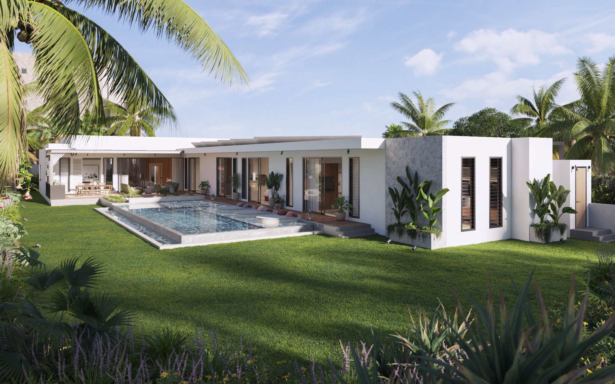 Maison / Villa 4 Chambre(s) en vente à Trou aux Biches, nord, île Maurice – LexpressProperty.com | 750841 | Ref01