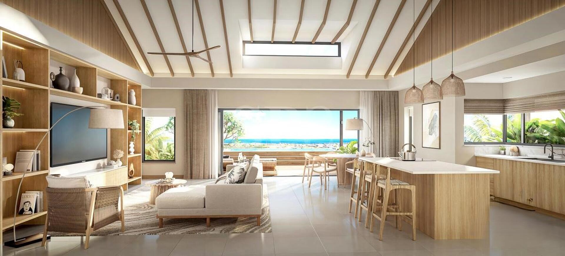 Penthouse of 3 bedrooms for sale in Flic en Flac, west, Mauritius – LexpressProperty.com | 751046 | Ref01