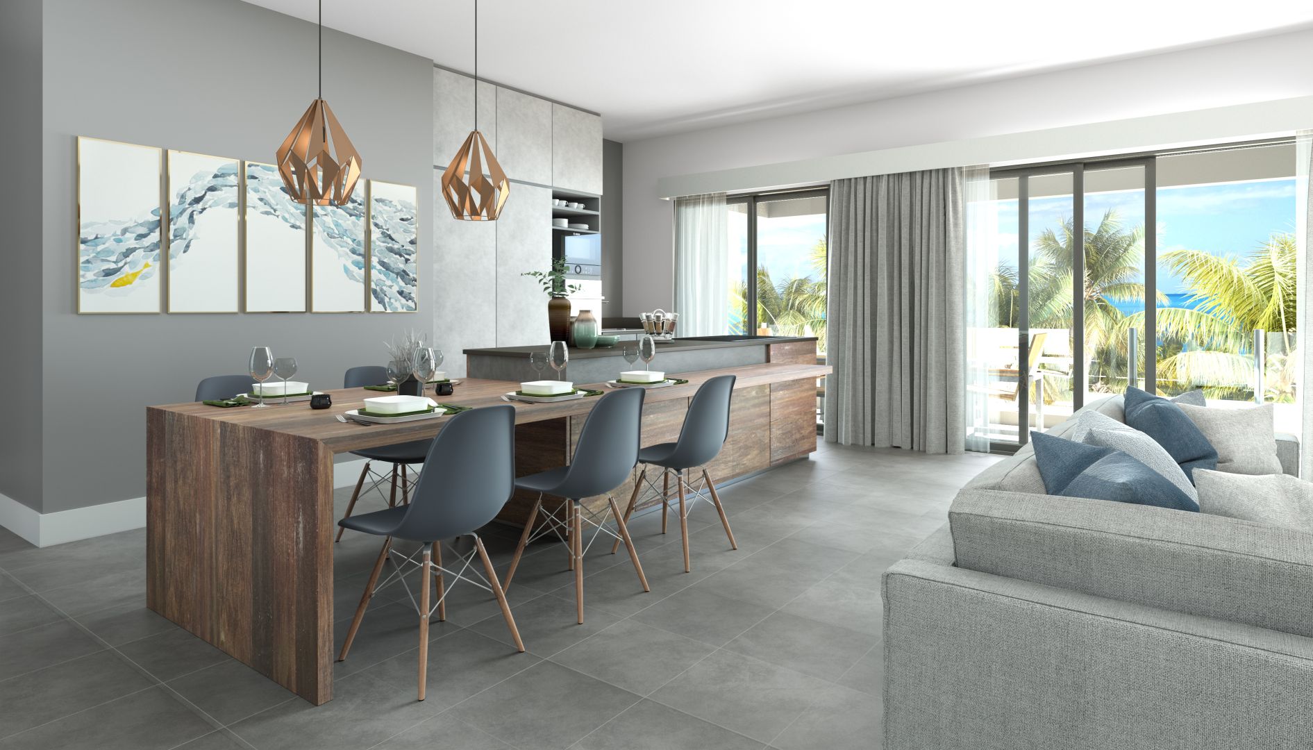 Apartment of 3 bedrooms for sale in Pointe aux Canonniers, north, Mauritius – LexpressProperty.com | 756183 | Ref01
