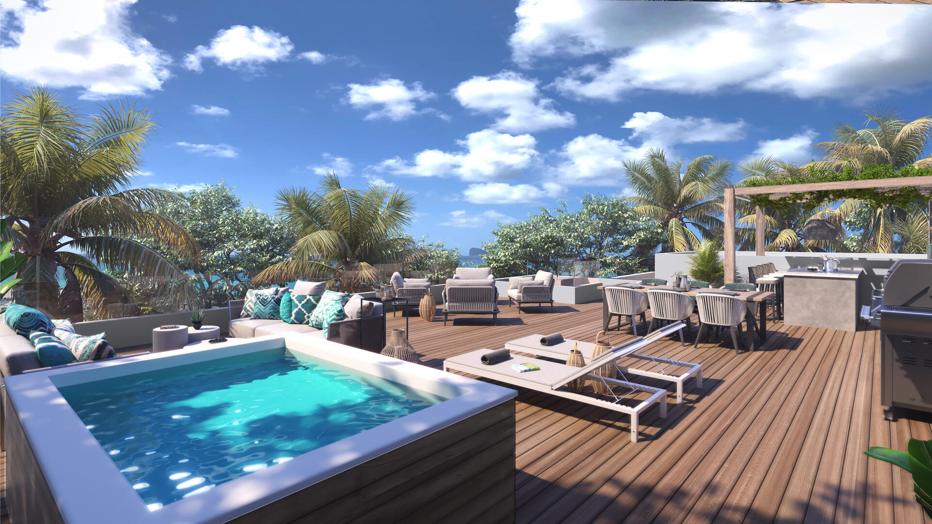 Appartement 2 Chambre(s) en vente à Pointe aux Canonniers, nord, île Maurice – LexpressProperty.com | 747008 | Ref01