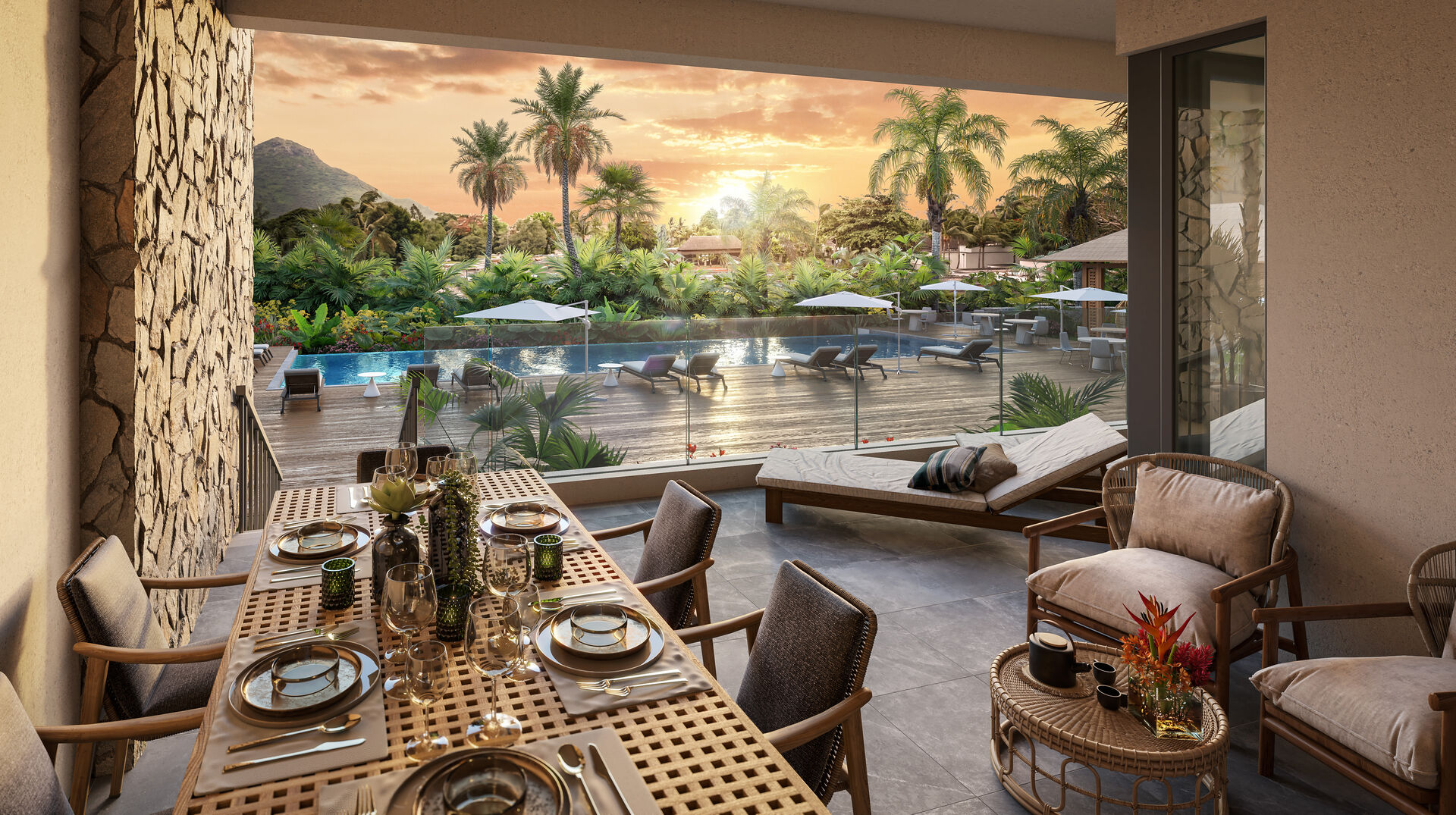 Apartment of 3 bedrooms for sale in Flic en Flac, west, Mauritius – LexpressProperty.com | 686097 | Ref01