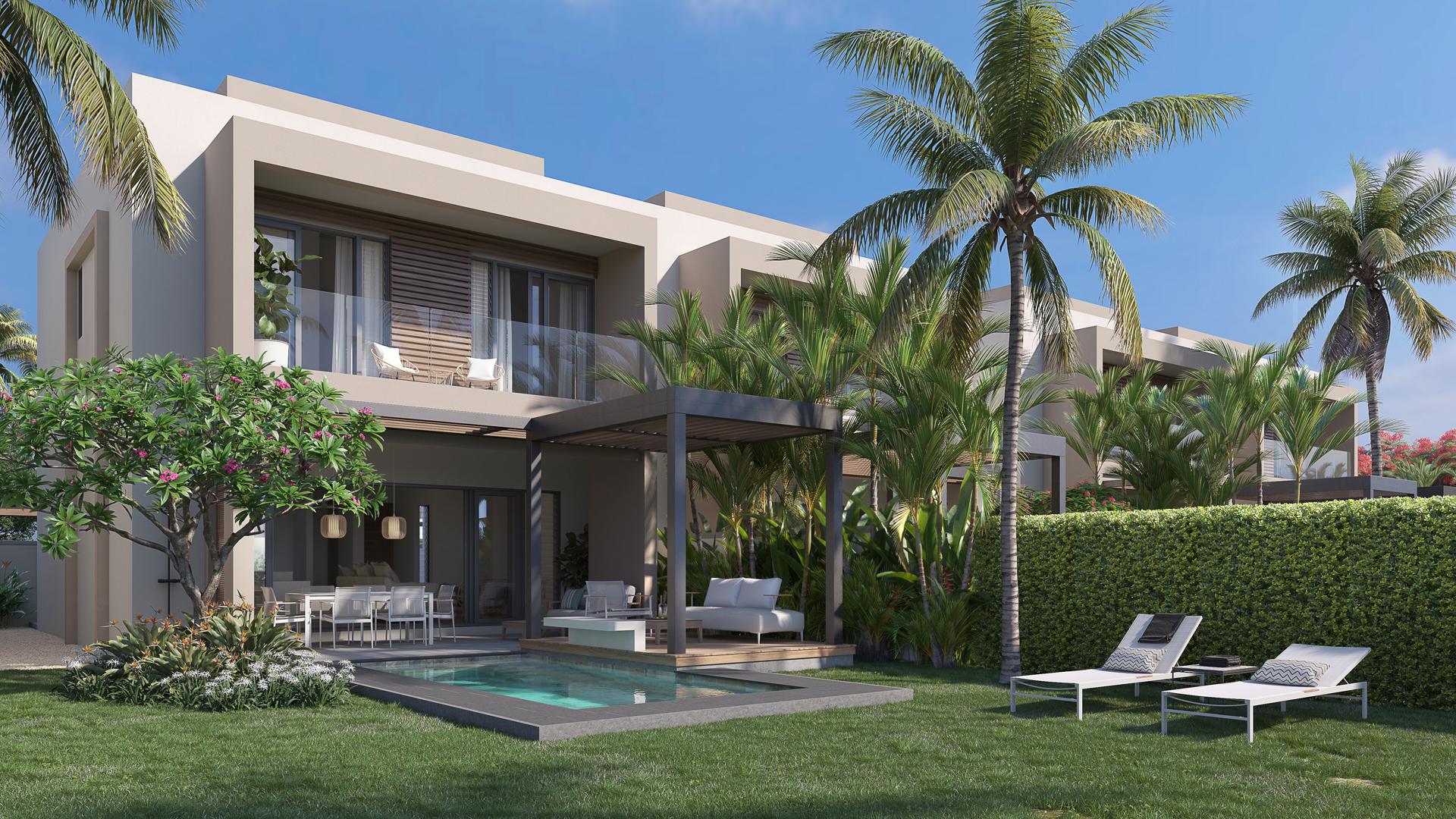 Townhouse / Duplex of 3 bedrooms for sale in Haute Rive, north, Mauritius – LexpressProperty.com | 721381 | Ref01