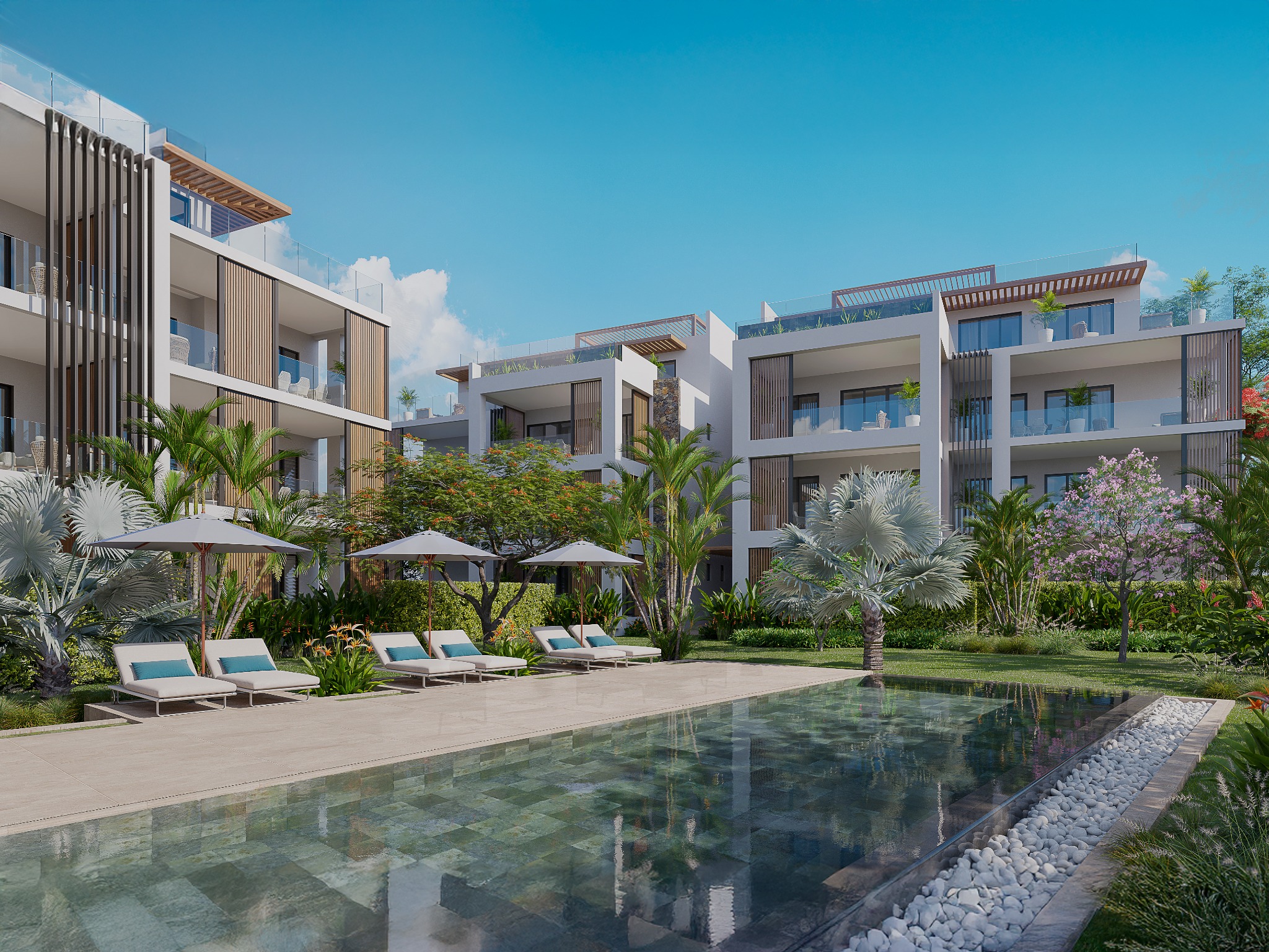 Apartment of 2 bedrooms for sale in Calodyne, north, Mauritius – LexpressProperty.com | 743109 | Ref01