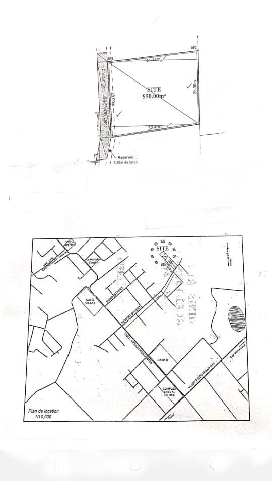 Residential land of 950 m2 for sale in Péreybère, north, Mauritius – LexpressProperty.com | 748537 | Ref01
