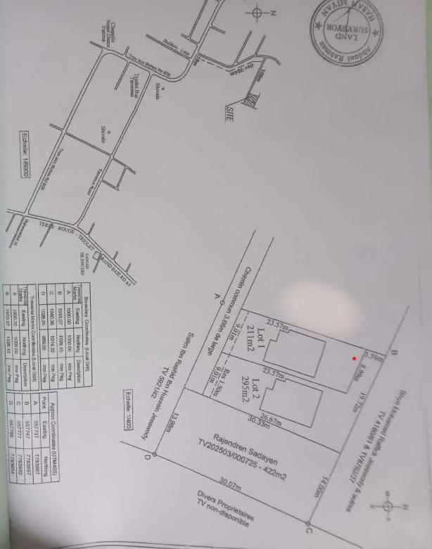 Residential land of 211 m2 for sale in Triolet, north, Mauritius – LexpressProperty.com | 770287 | Ref01