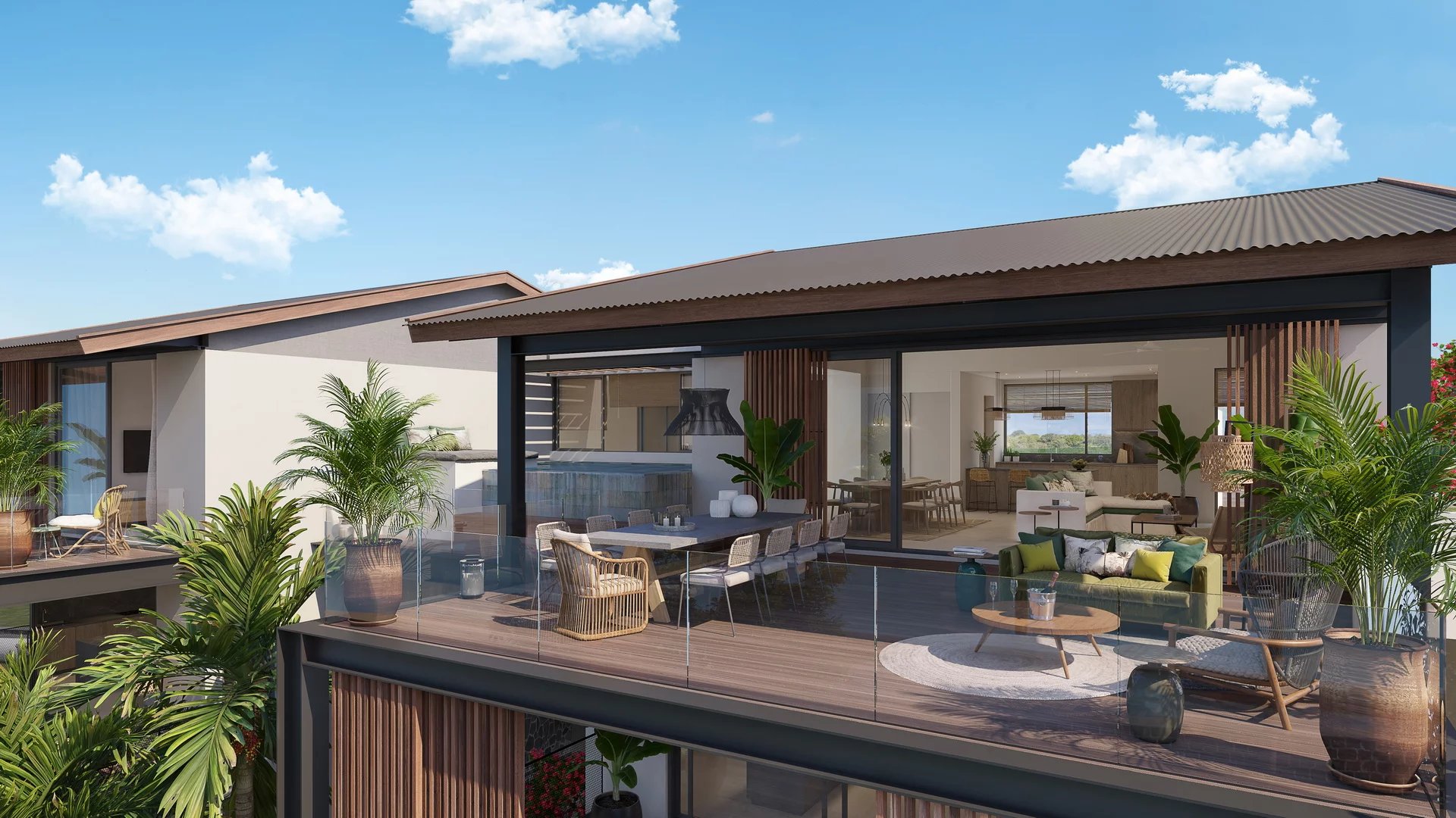 Penthouse of 3 bedrooms for sale in Beau Champ, east, Mauritius – LexpressProperty.com | 780509 | Ref01