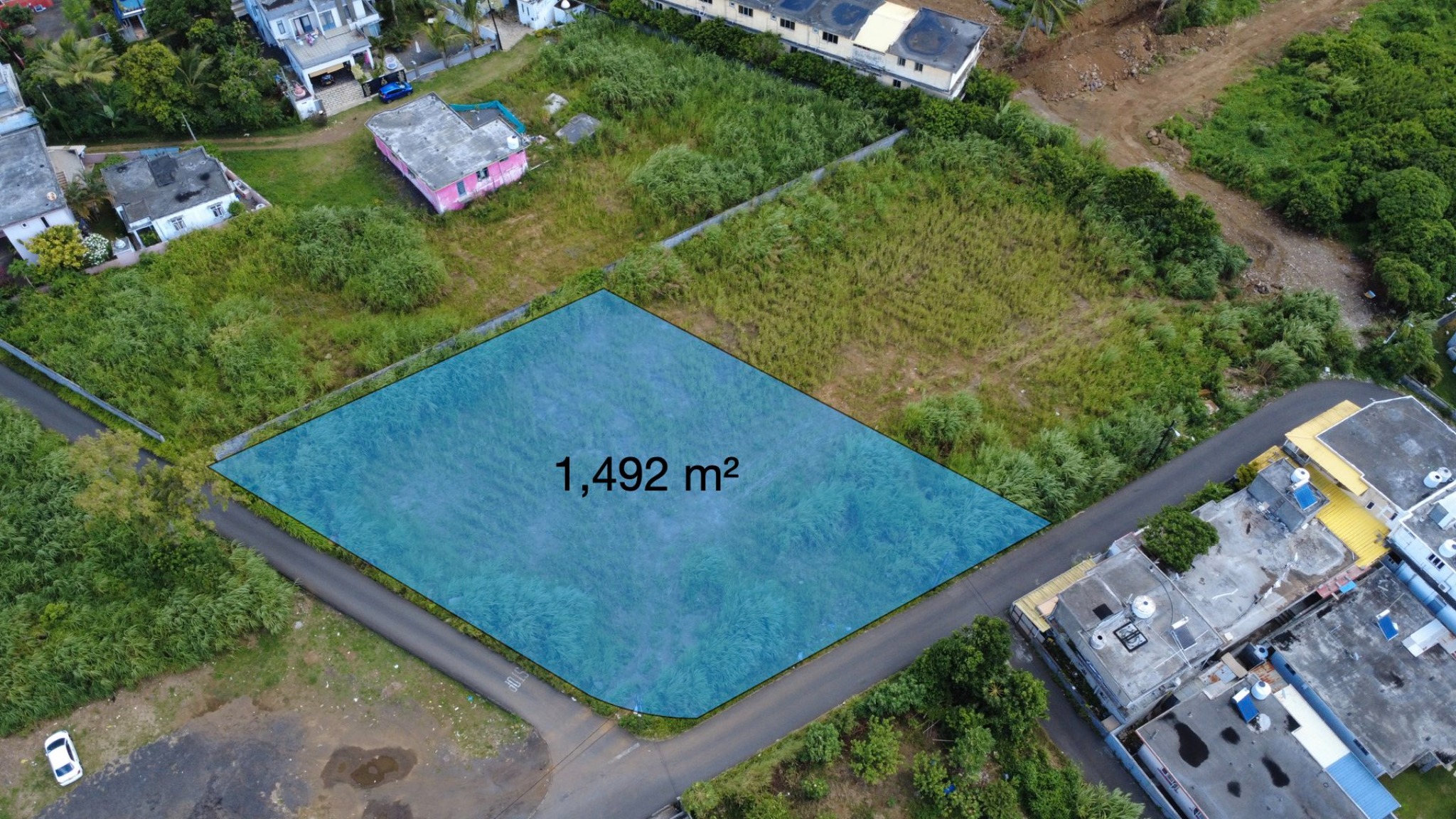 Residential land of 1492 m2 for sale in Vacoas, center, Mauritius – LexpressProperty.com | 777755 | Ref01