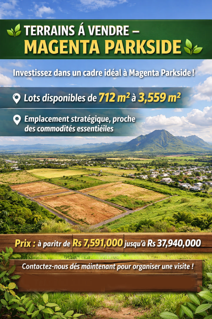 Commercial land of 712 m2 for sale in Magenta, west, Mauritius – LexpressProperty.com | 787294 | Ref01