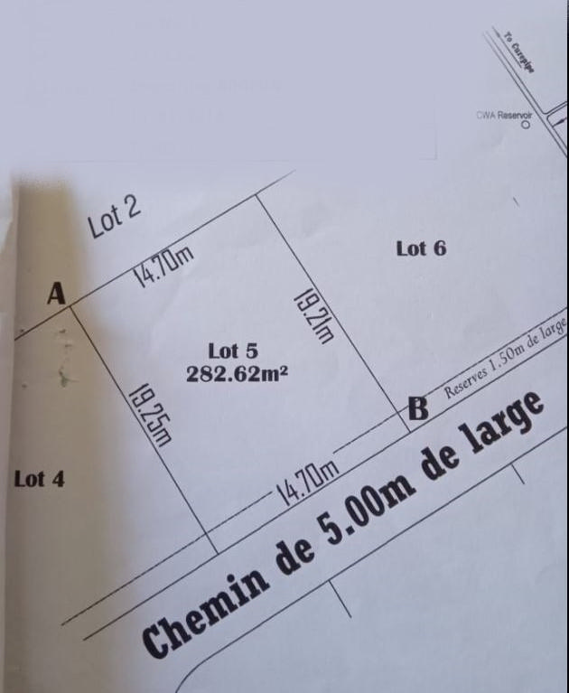 Terrain résidentiel de 282 m2 en vente à Midlands, centre, île Maurice – LexpressProperty.com | 810021 | Ref01