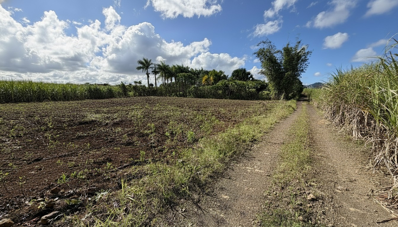 Agricultural land of 4693 m2 for sale in Deux Bras, south, Mauritius – LexpressProperty.com | 804583 | Ref01