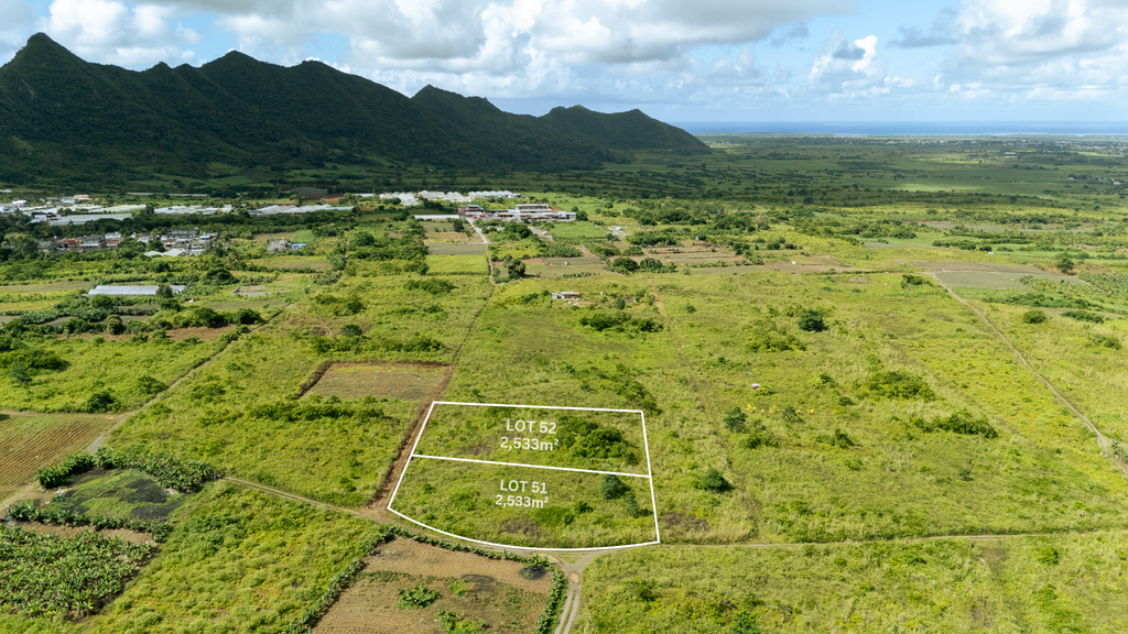 Agricultural land of 5066 m2 for sale in Clemencia, east, Mauritius – LexpressProperty.com | 784166 | Ref01