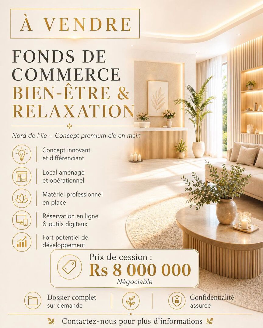Stock-in-trade for sale in Grand Bay, north, Mauritius – LexpressProperty.com | 813394 | Ref01