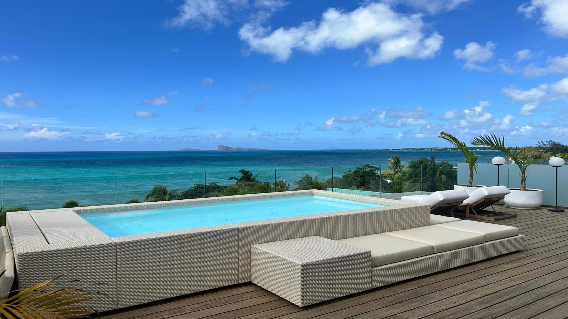 Penthouse of 4 bedrooms for rent in Grand Bay, north, Mauritius – LexpressProperty.com | 771289 | Ref01