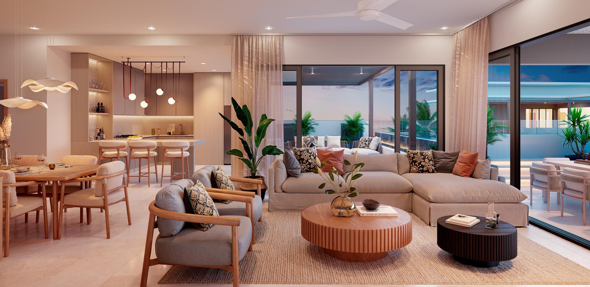 Apartment of 2 bedrooms for sale in Belle Mare, east, Mauritius – LexpressProperty.com | 822844 | Ref01