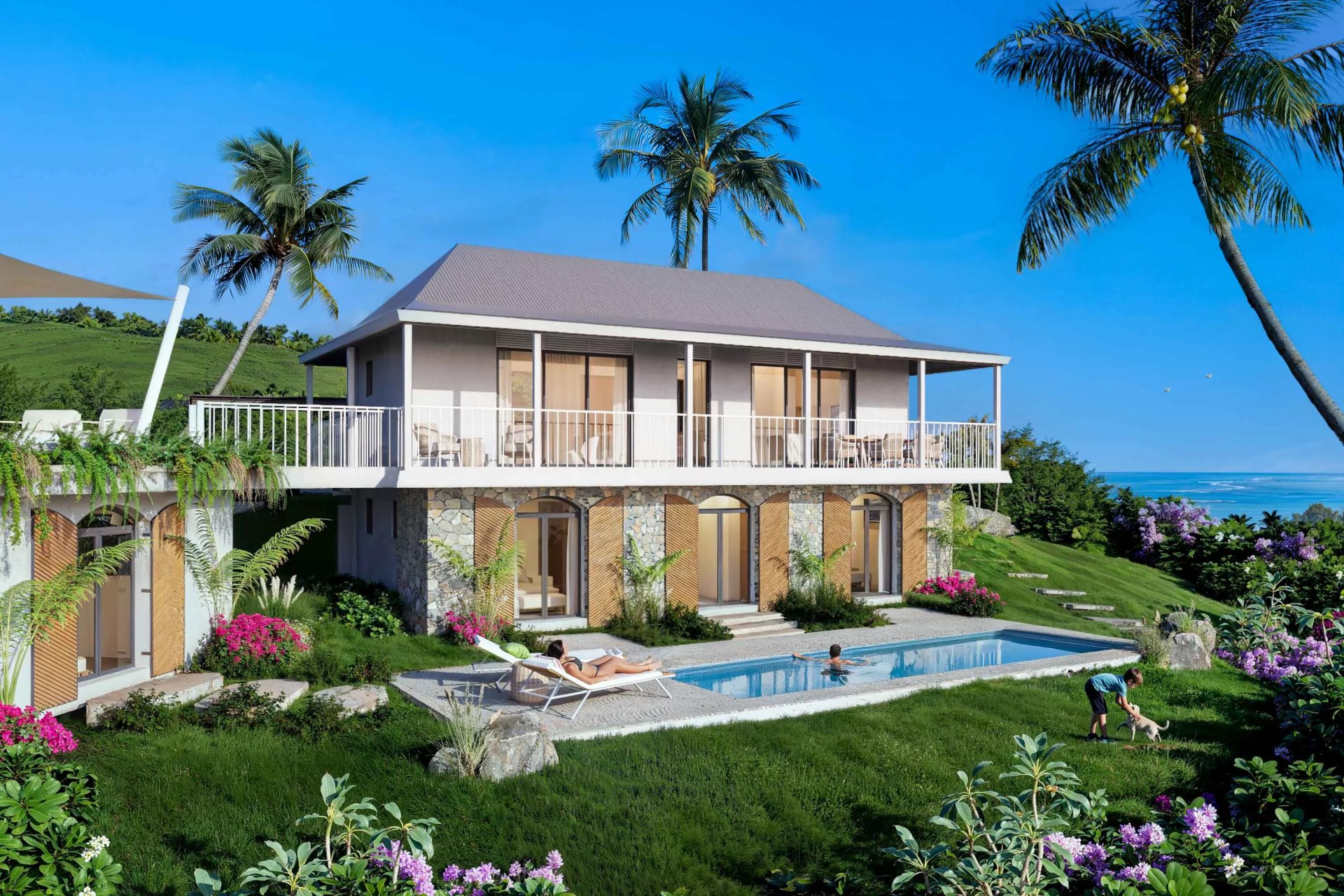 Maison / Villa 3 Chambre(s) en vente à Baie du Cap, sud, île Maurice – LexpressProperty.com | 563438 | Ref01