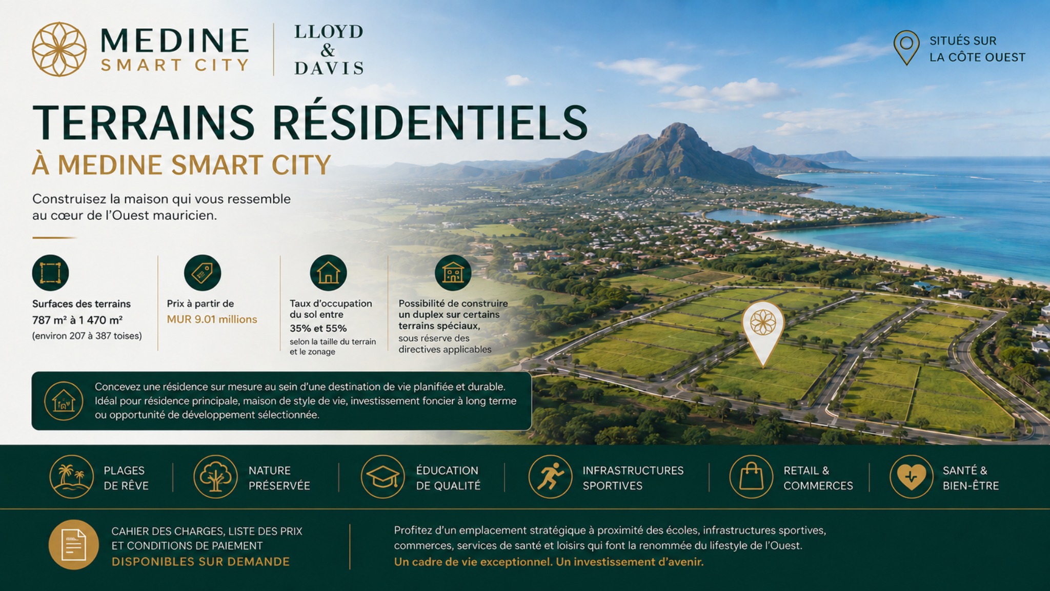 Terrain résidentiel de 1470 m2 en vente à Abercrombie, nord, île Maurice – LexpressProperty.com | 823665 | Ref01