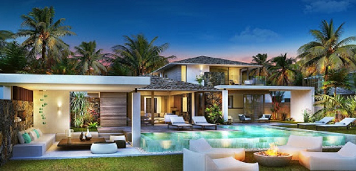 NEW EXCLUSIVE SEA FRONT VILLAS FOR SALE AT AZURI MAURITIUS