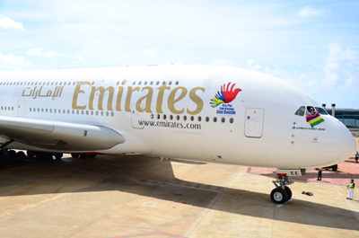 Visiter l'Ile Maurice : liaison quotidienne Dubaï-Maurice sur l'Emirates A 380 en décembre