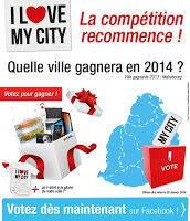 Jeu concours "I LOVE MY CITY" : Votez pour votre ville préférée !
