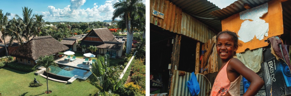 A luxury villa helps fund social housing!