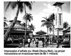 Mont-Choisy Mall émerge dans le Nord