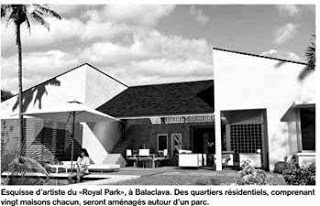 Un morcellement résidentiel à Balaclava démarre