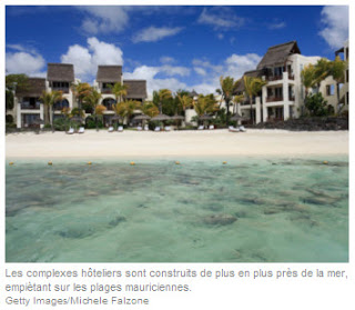 Des écologistes veulent sauver les plages de l'île Maurice