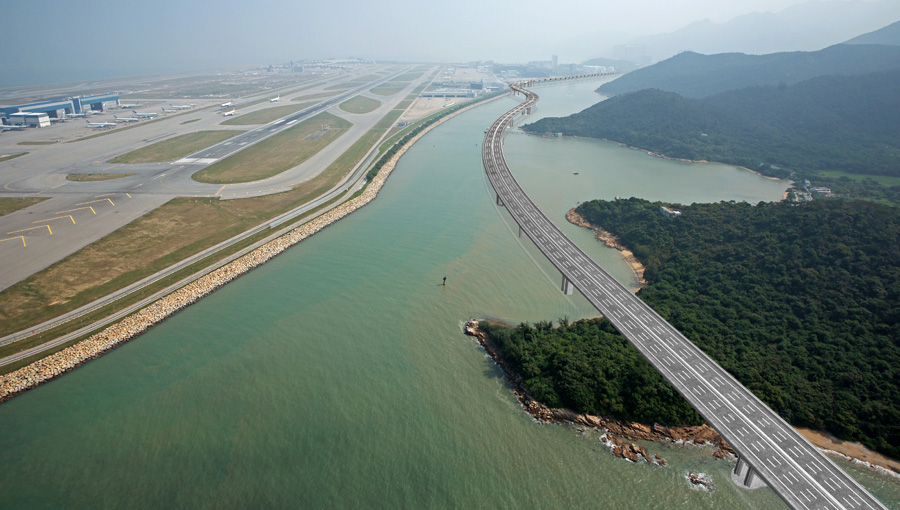 Le pont Hong Kong – Zhuhai – Macao complété en 2021