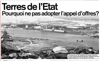 Terres de l’Etat Pourquoi ne pas adopter l’appel d’offres?