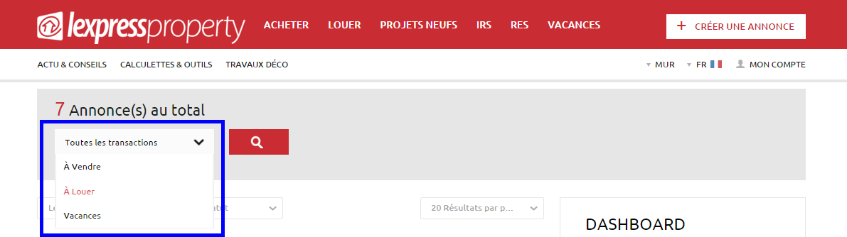 3. Affichage des annonces