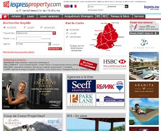 Le 1er Portail immobilier à l'île Maurice