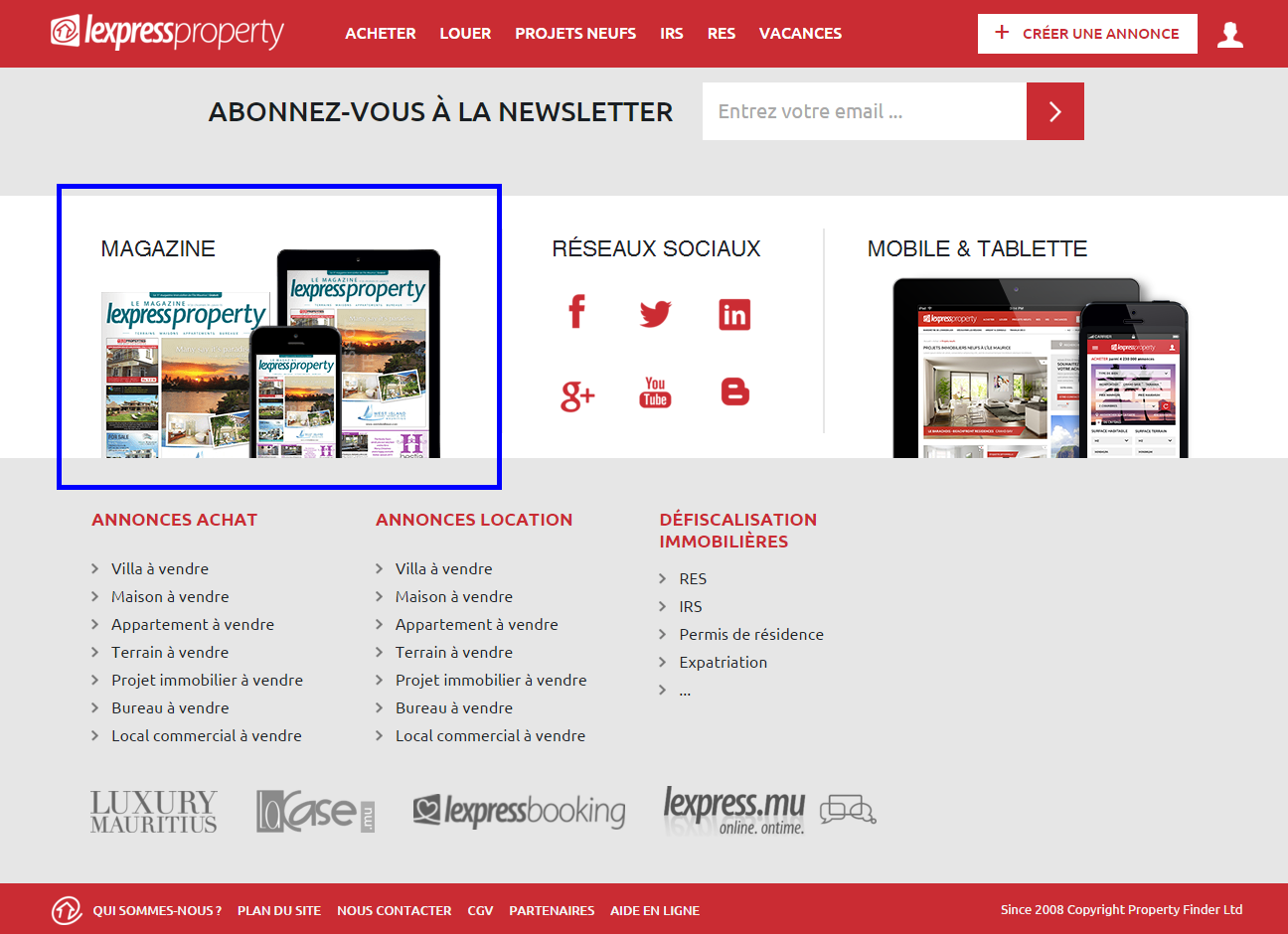 4. Magazine en ligne
